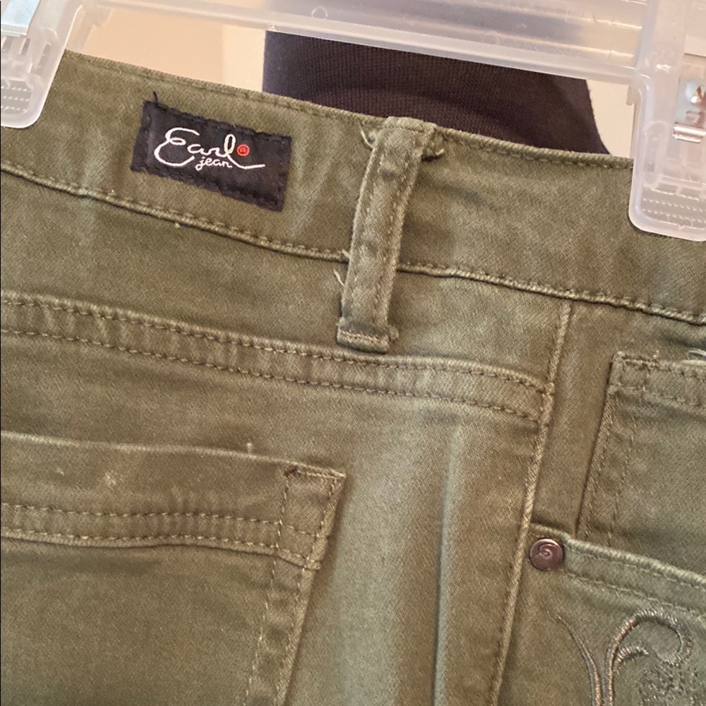 Earl Jeans Olive Green Pants
